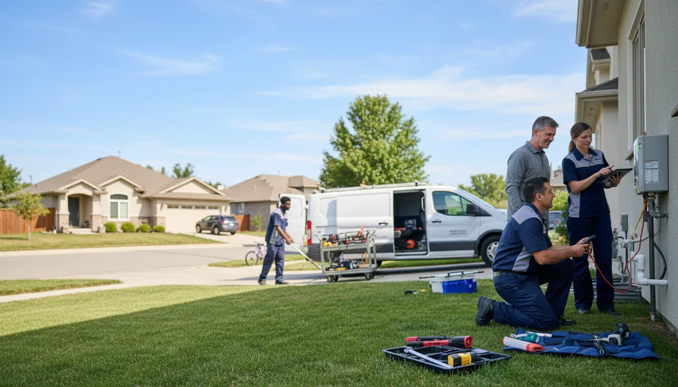 Tankless water heater service in Rogers, KY